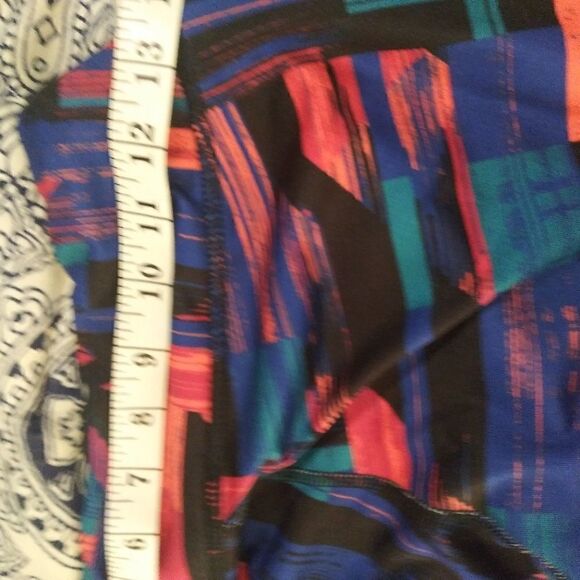 ✨ SALE ✨Be Inspired XS multi colored leggings - Picture 6 of 7